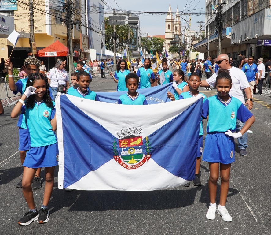 São Gonçalo comemora seus 135 anos com o tradicional Desfile Cívico