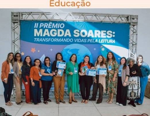 Itaboraí é destaque no II Prêmio Magda Soares:         Transformando Vidas pela Leitura”, em Educação