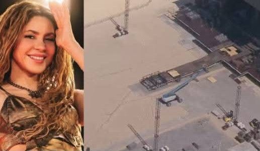 PALCO DO SHOW DE SHAKIRA SERÁ O MAIOR DA HISTÓRIA NA CIDADE DO RIO DE JANEIRO.