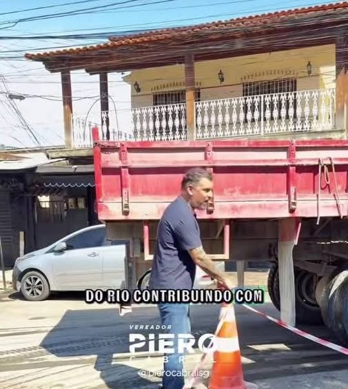 PIERO CABRAL ” COLOCA A MÃO NA MASSA ” E CONQUISTA NOVAS MELHORIAS PARA O GRADIM .