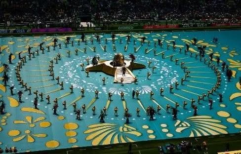 CERIMÔNIA DE ABERTURA DA COPA MUNDO 2026 REÚNE MAIS DE 85 MIL NO ESTÁDIO AZTECA.