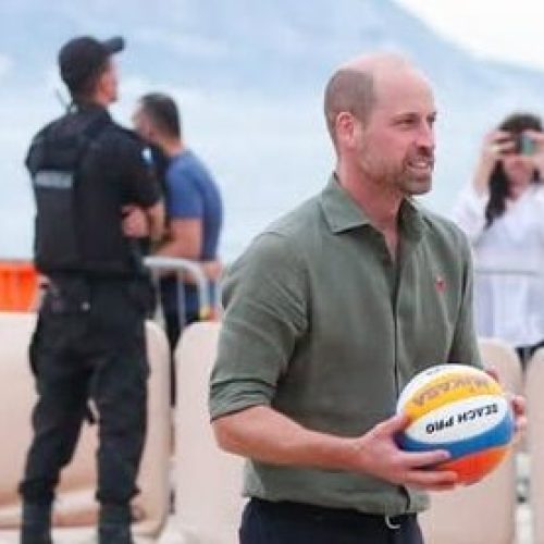 PRÍNCIPE WILLIAN TEM AGENDA NA ZONA SUL COM VISITA AO PÃO DE AÇUCAR E VOLEI NA PRAIA