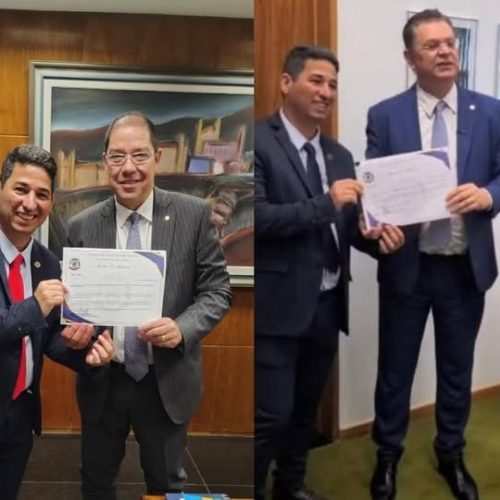 PRESIDENTE DA CÂMARA DE TANGUÁ, SERGINHO DO PINHÃO, PARTICIPA DE ENCONTRO DA UNIÃO VEREADORES DO BRASIL EM BRASÍLIA.