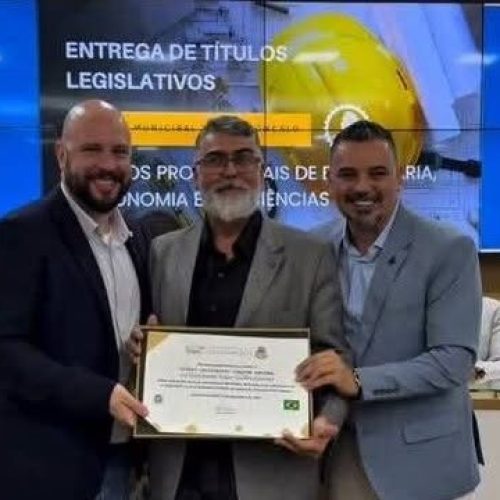 CÂMARA DE SÃO GONÇALO REALIZA SESSÃO SOLENE EM HOMENAGEM AO DIA DO ENGENHEIRO.