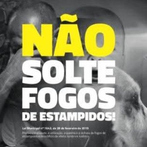 SÃO GONÇALO DIZ NÃO AOS FOGOS DE ARTIFÍCIO BARULHENTOS