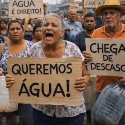 TANGUÁ ABANDONADA E COM TORNEIRAS SECAS.