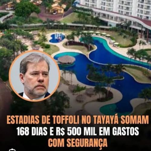 SUPREMO TRIBUNAL FEDERAL FINANCIA RESORT DE LUXO POR 128 DIAS A SEGURANÇAS DA CASA.