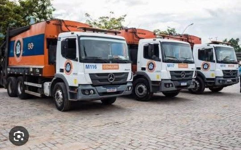PREFEITURA DE RIO BONITO RECEBE TRÊS NOVOS CAMINHÕES COMPACTADORES DE LIXO