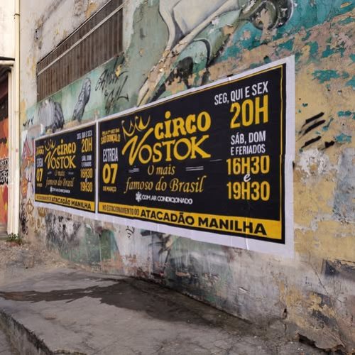 O CIRCO CHEGOU E A LAMBANÇA TAMBÉM