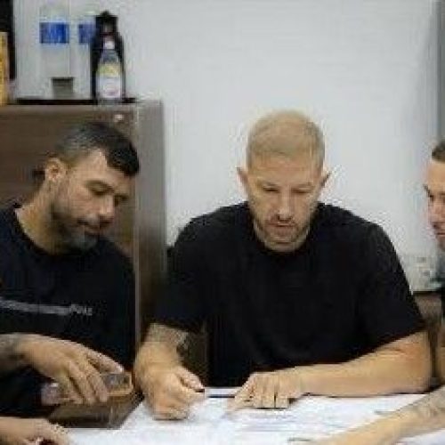 PRESIDENTE DA CÂMARA DE ITABORAÍ, JOÃO DELAROLI PARTICIPA DE REUNIÃO SOBRE AS OBRAS DA AVENIDA 22 DE MAIO.