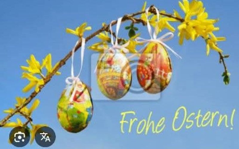 FELIZ PÁSCOA … OPS ! FROHE OSTERN