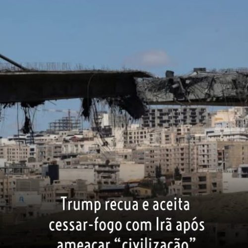 CESSAR FOGO DE DUAS SEMANAS REACENDE POSSIBILIDADE DO FIM CONFLITO ENTRE EUA E IRÃ