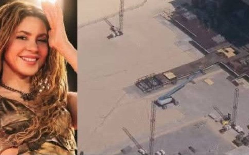 PALCO DO SHOW DE SHAKIRA SERÁ O MAIOR DA HISTÓRIA NA CIDADE DO RIO DE JANEIRO.