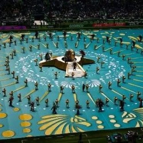 CERIMÔNIA DE ABERTURA DA COPA MUNDO 2026 REÚNE MAIS DE 85 MIL NO ESTÁDIO AZTECA.
