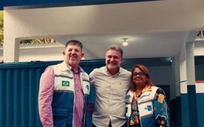 PREFEITO MARCOS ABRAHÃO ENTREGA MAIS UMA UNIDADE DE ENSINO EM RIO BONITO.