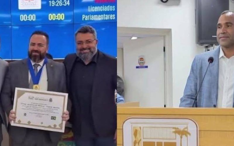 CÂMARA MUNICIPAL DE SÃO GONÇALO HOMENAGEIA VEREADOR CARIOCA LENIEL BOREL