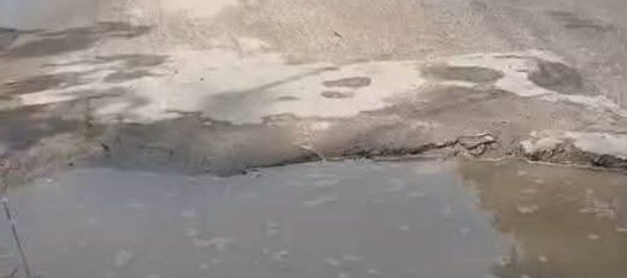 ESSE É O TAMANHO DA CRATERA NO BANDEIRANTES QUE CABE O DESCASO DA PREFEITURA DE TANGUÁ .
