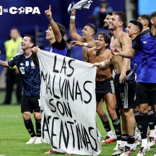 ENFIM .. SELEÇÃO ARGENTINA VINGA AS MALVINAS