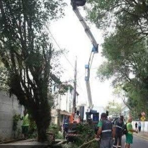 POPULAÇÃO DO GRANDE RIO SE PREPARA PARA OS FORTES VENTOS DE MAIS 100 KM/K NESTA SEXTA FEIRA