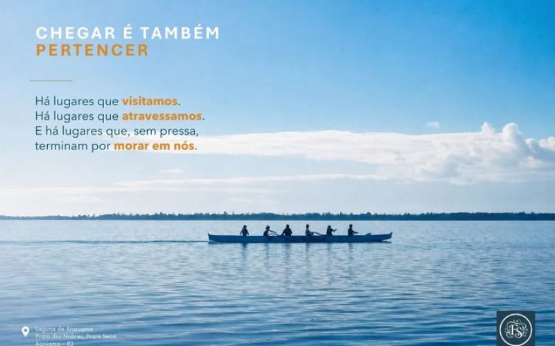 “QUANDO UM LUGAR COMEÇA A MORAR EM NÓS “