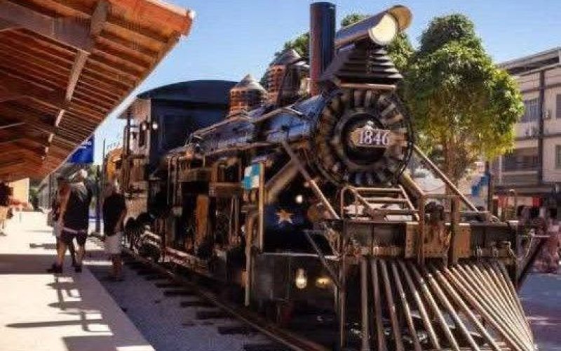 EXEMPLO A SER SEGUIDO : ESTAÇÃO FERROVIARIA E MUSEU DA ANCESTRALIDADE.