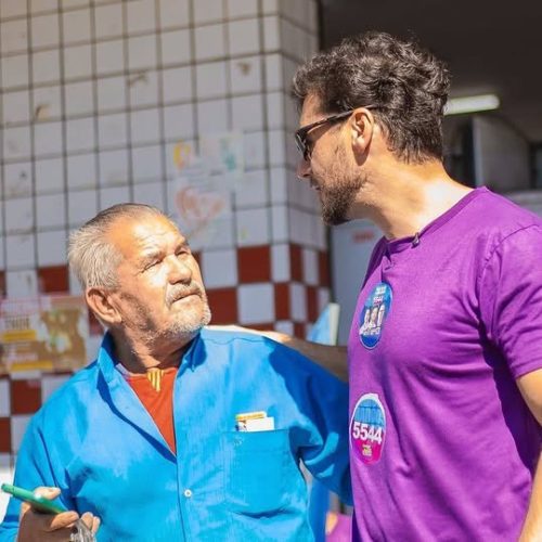 MARCOS ABRAHÃO FILHO, PERCORRE QUATRO CIDADES EM MARATONA DE CAMINHADAS E HOMENAGEIA VEREADOR ASSASSINADO.