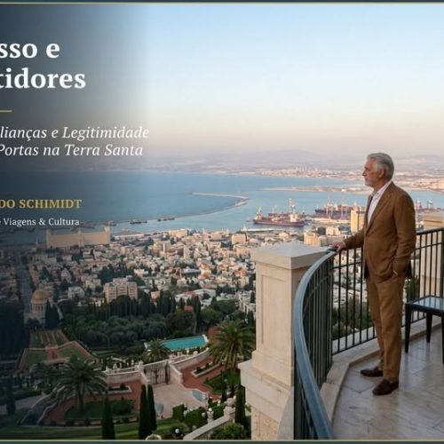 ACESSO E BASTIDORES : A LEGITIMIDADE NA TERRA SANTA