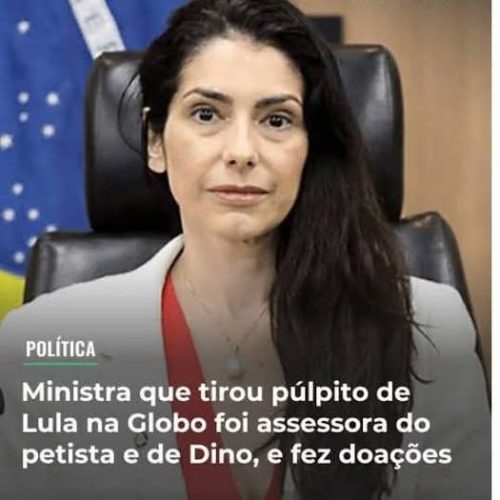 DÁ PARA ACREDITAR NA JUSTIÇA ELEITORAL ?? Ministra do TSE que atendeu Coligação do PT, proibindo púlpito vazio em debate, já declarou voto para Lula .