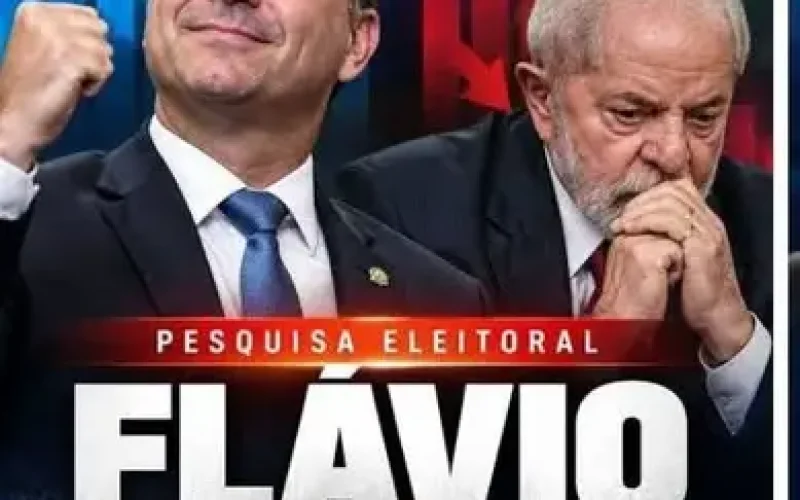 FLAVIO BOLSONARO SEGUE NA FRENTE COM 53% DOS VOTOS VALIDOS, CONTRA 47% DE LULA.